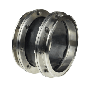 Compensator uit PTFE met tryclamp aansluitigen