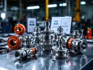 Industriële flexibele koppelingen en compensatoren op werkoppervlak met ATEX-certificering en inspectietools